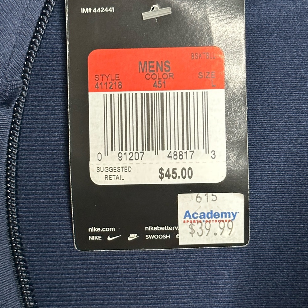 Nike Men Zip up Jacket Large NWT - Picture 8 of 9
